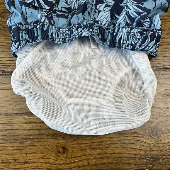 Janie and Jack Elephant Print Blue Swim Trunks - Picture 4 of 4